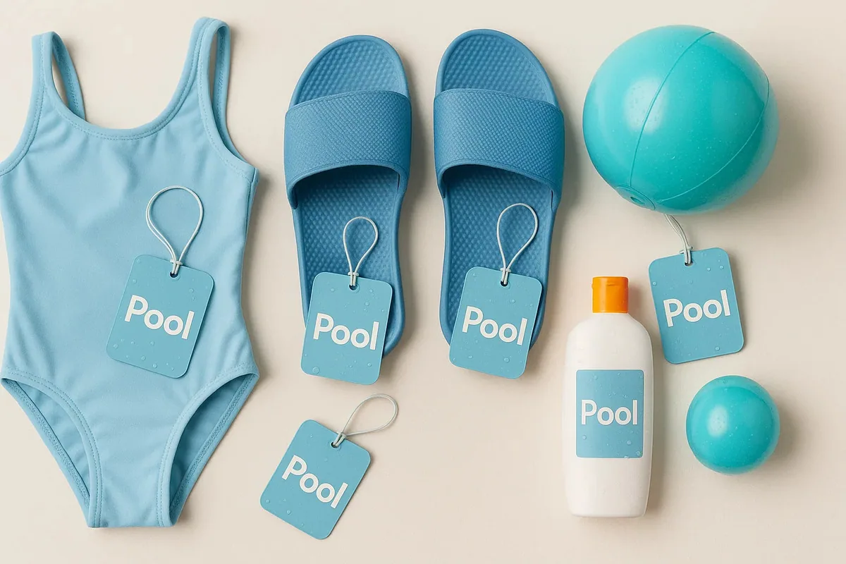 Waterproof PVC hang tag