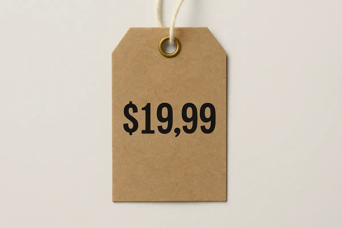 Custom swing tag pricing options