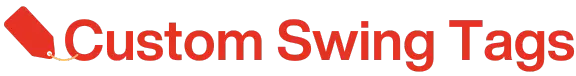 custom swing tags logo